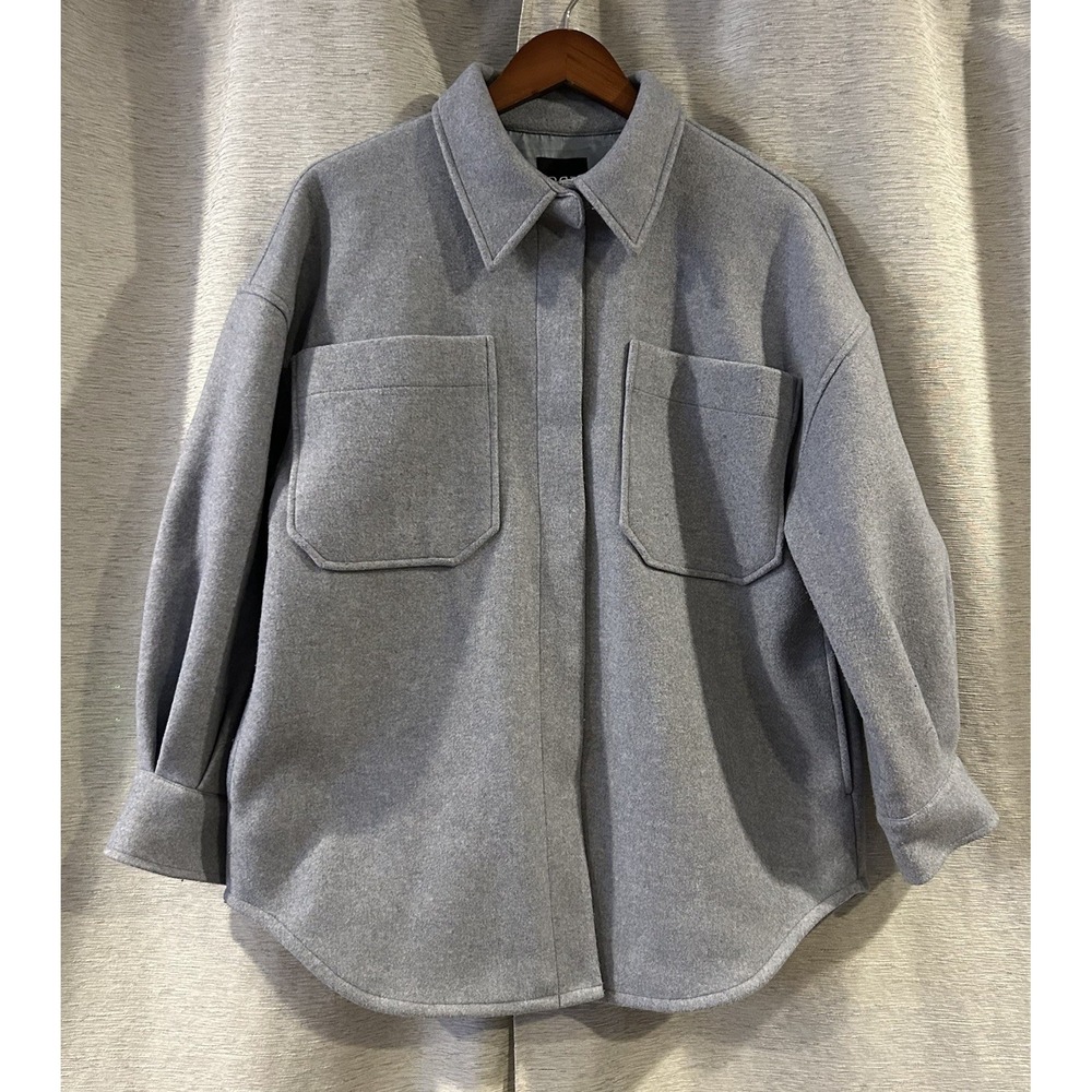 OAT New York Oversized Shacket Polyester Women's Size XS